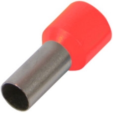 Изолированный втулочный наконечник e.terminal.stand.e10-12.red 10,0 кв.мм, красный
