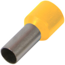 Изолированный втулочный наконечник e.terminal.stand.e10-12.yellow 10,0 кв.мм, желтый
