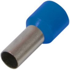 Изолированный втулочный наконечник e.terminal.stand.e6012.blue 6,0 кв.мм, синий