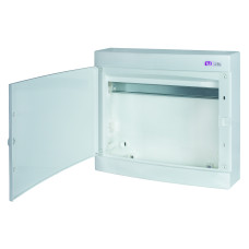 Щит пласт. зовнішн. вик. ECT 2x18PO MEDIA/EMPTY (пустий, білі дверцята)