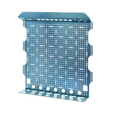 Перф. монтажна панель PM3x18RJ (для 8хRJ + 4x розет. 230V)