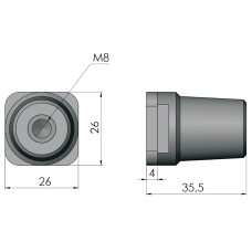 Ізолятор KVR-AI