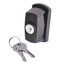 Трихточковий замок, для шаф більш 1000мм, ручка пластик) LK-CB1333-25-50