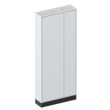 Шафа металева LXN250 3-12 PHN1 (В1850хШ800хГ250, цоколь 100мм, 2дв., IP41)