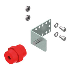 Тримач горизонтальних шин LG-T-INH1-A з ізолятором (1P)