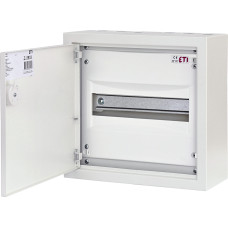 Щит металевий WRP12-1 (1х12 мод., 12мод., пластик. фальш-панель, IP30, зовнішн. вик.)