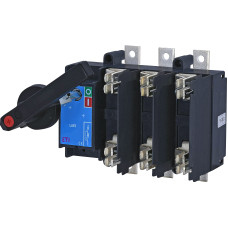 Роз`єднувач навантаження під запобіжники LAF 3P 3/R 250A (NH1, рукоятка на корпусі)