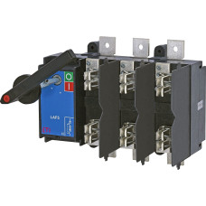 Роз`єднувач навантаження під запобіжники LAF 3P 5/R 630A (NH3, рукоятка на корпусі)