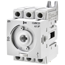 Вимикач навантаження CLBSCD 63 3P (без рукоятки, 63A, 