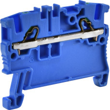 Клемма пружинная ESH-EFC.1/B (1,5 мм2, синяя, push-in)