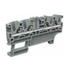 Клемма пружинная ESH-EFC.2/2+2 (2,5 мм2, серая, 2вх.+2вых., push-in)