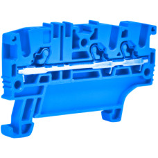 Клемма пружинная ESH-EFC.2/2+2/B (2,5 мм2, синяя, 2вх.+2вых., push-in)