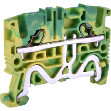 Клемма пружинная заземляющая ESH-EFCE.2 (2,5 мм2, желто-зеленый, push-in)