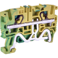 Клемма пружинная заземляющая ESH-EFCE.4 (4 мм2, желто-зеленый, push-in)