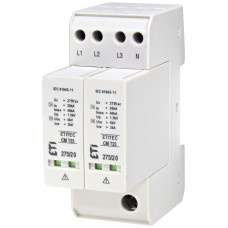 Обмежувач перенапруги ETITEC CM T23 275/20 (4+0, 2p, TNC-S)