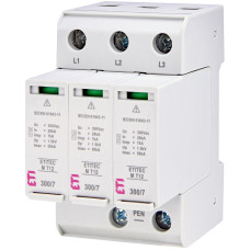 Обмежувач перенапруги ETITEC M T12 300/7 (3+0, 3p, TNC)