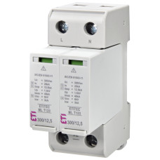 Ограничитель перенапряжения ETITEC ML T123 300/12,5 (2+0, 2p, TNC-S)