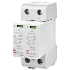 Обмежувач перенапруги ETITEC ML T123 300/12,5 (2+0, 2p, TNC-S) RC