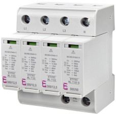 Ограничитель перенапряжения ETITEC ML T123 300/12,5 (3+1, 4p, TT)