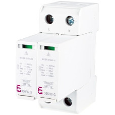 Ограничитель перенапряжения ETITEC SM T12 300/12,5 (2+0, 2p, TNC-S)