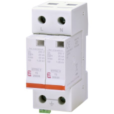 Обмежувач перенапруги ETITEC V T2 255/20 (2+0) RC