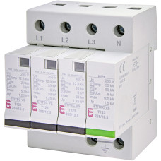 Обмежувач перенапруги ETITEC VS T123 255/12,5 (3+1)