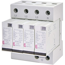 Обмежувач перенапруги ETITEC VS T123 255/12,5 (4+0)