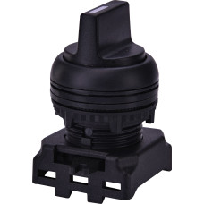 Перемикач поворотн. EGS3-NN-C (3-х поз., з фікс. 1-0-2, 45°, чорний)