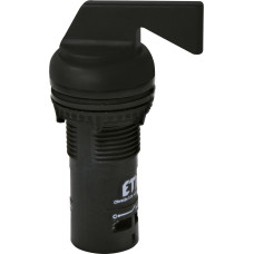 Переключатель поворотн. монобл. ECS3L-N30-20 (2NO, 3-х поз., с фикс. 1-0-2, 30°, черн., с длинной рукояткой)