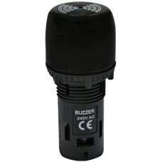 Зумер EBUZ-240A (240V AC, чорний)