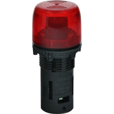 Зумер EBUZ-L-024C (24V DC, 60dB, червоний LED - блимаючий)