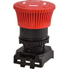 Кнопка-модуль грибок EGM-T-R (відключення поворотом, червона)