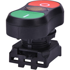 Кнопка-модуль здвоєна з підсв. 