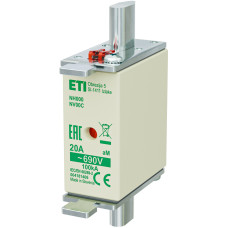 Запобіжник NH-000/aM 20A 690V KOMBI