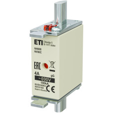 Предохранитель NH-000/gG 4A 690V KOMBI