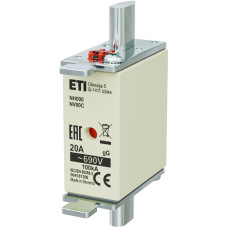 Предохранитель NH-000/gG 20A 690V KOMBI