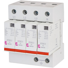 Ограничитель перенапряжения ETITEC V T2 690/20 4+0 RC
