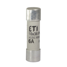 Предохранитель CH 10x38 gR 6A 900V (50kA AC)