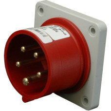 Вилка вбудована (силовий роз`єм) ERR-3253  IP44 (32A, 400V, 3P+N+PE)