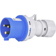 Вилка кабельна (силовий роз`єм) EV-3232  IP44 (32A, 230V, 2P+PE)