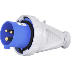 Вилка кабельна (силовий роз`єм) EVH-1632  IP67 (16A, 230V, 2P+PE)