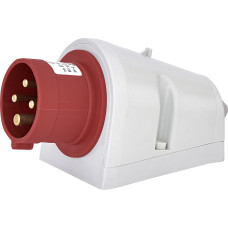 Вилка настінна (силовий роз`єм) EP-1643  IP44 (16A, 400V, 3P+PE)