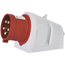 Вилка настінна (силовий роз`єм) EP-3253  IP44 (32A, 400V, 3P+N+PE)