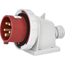 Вилка настінна (силовий роз`єм) EPH-1653  IP67 (16A, 400V, 3P+N+PE)