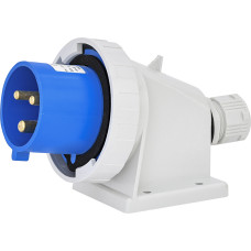 Вилка настінна (силовий роз`єм) EPH-3232  IP67 (32A, 400V, 2P+PE)