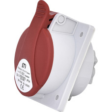Розетка вбудована (силовий роз`єм) EE-3253  IP54 (32A, 400V, 3P+N+PE)