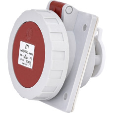 Розетка вбудована (силовий роз`єм) EEH-1643  IP67 (16A, 400V, 3P+PE)