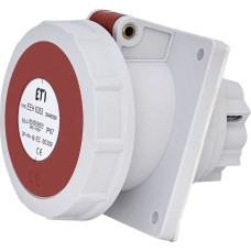 Розетка вбудована (силовий роз`єм) EEH-6353  IP67 (63A, 400V, 3P+N+PE)