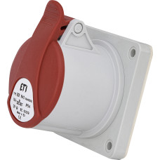 Розетка встроенная (силовой разъем) EER-1643 IP54 (16A, 400V, 3P+PE)