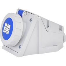 Розетка настінна (силовий роз`єм) EZH-1632  IP67 (16A, 230V, 2P+PE)